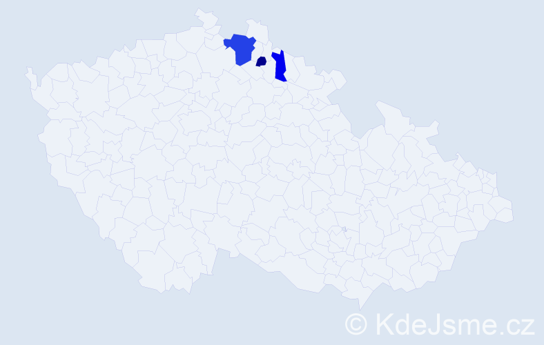 Příjmení: 'Qualizzová', počet výskytů 16 v celé ČR