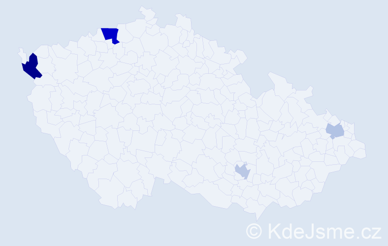 Příjmení: 'Musijenko', počet výskytů 7 v celé ČR