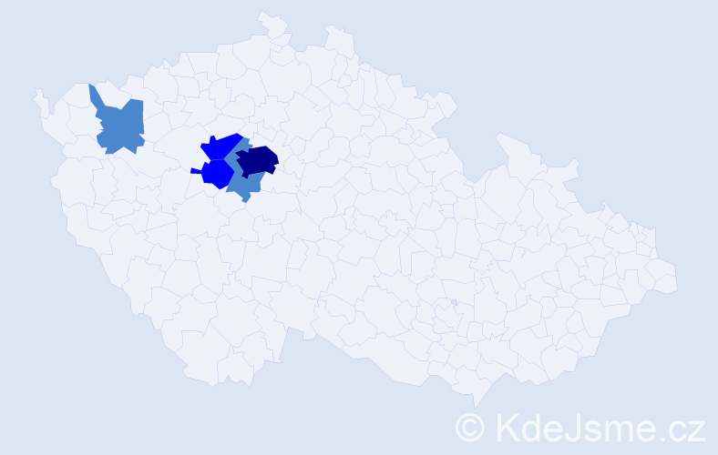 Příjmení: 'Bäumelová', počet výskytů 9 v celé ČR