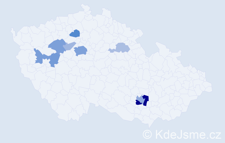Příjmení: 'Didukh', počet výskytů 25 v celé ČR