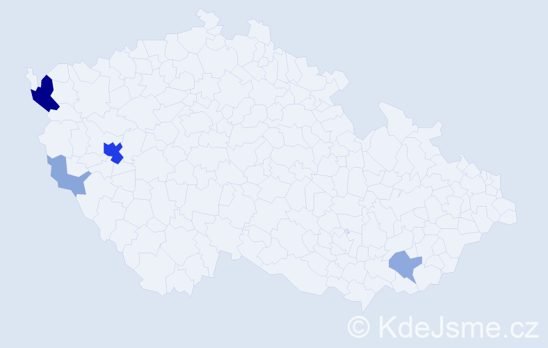 Příjmení: 'Speierlová', počet výskytů 18 v celé ČR