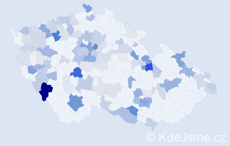 Příjmení: 'Lerch', počet výskytů 334 v celé ČR