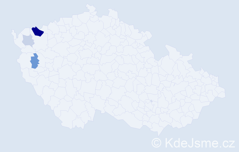 Příjmení: 'Keilhauer', počet výskytů 7 v celé ČR