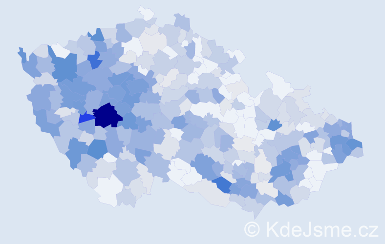 Příjmení: 'Karasová', počet výskytů 1642 v celé ČR