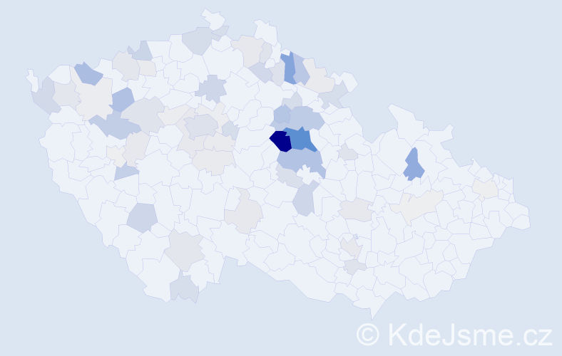 Příjmení: 'Danihelka', počet výskytů 194 v celé ČR