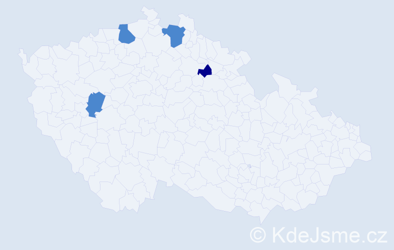 Příjmení: 'Palisch', počet výskytů 6 v celé ČR