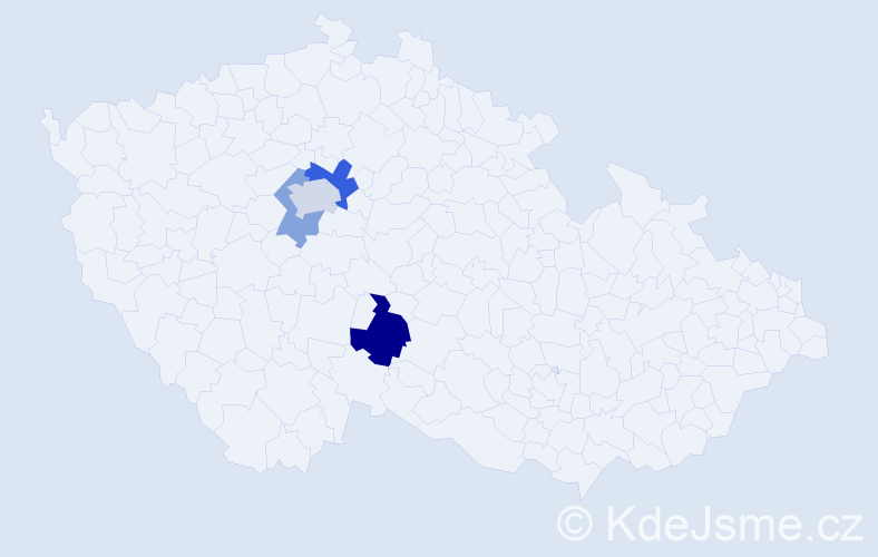 Příjmení: 'Malyarchyn', počet výskytů 7 v celé ČR