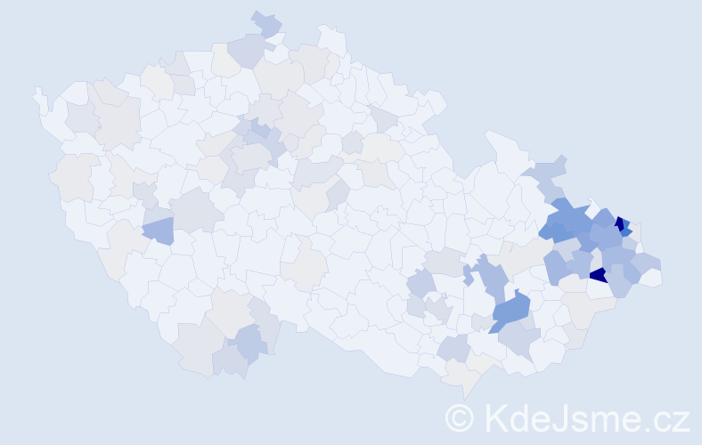 Příjmení: 'Adamčík', počet výskytů 574 v celé ČR