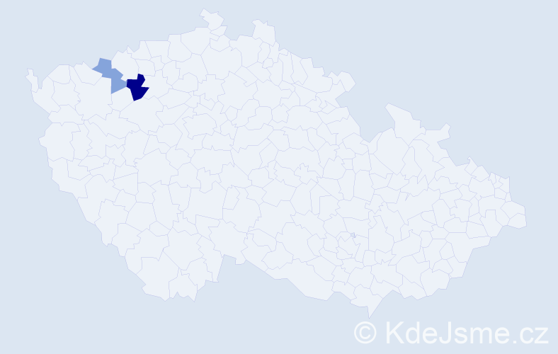 Příjmení: 'Muňová', počet výskytů 7 v celé ČR