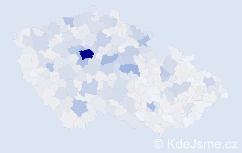Příjmení: 'Linhart', počet výskytů 3224 v celé ČR