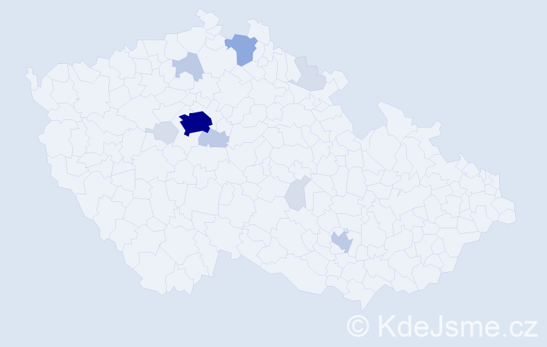Příjmení: 'Martysh', počet výskytů 31 v celé ČR