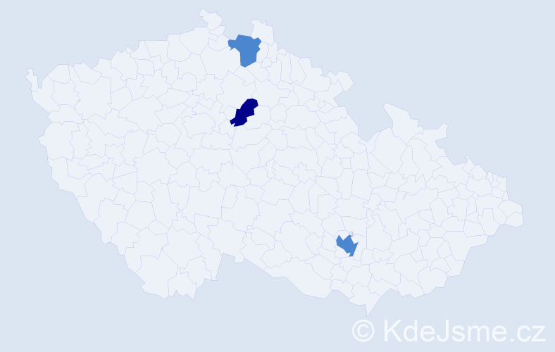 Příjmení: 'Shvets', počet výskytů 5 v celé ČR