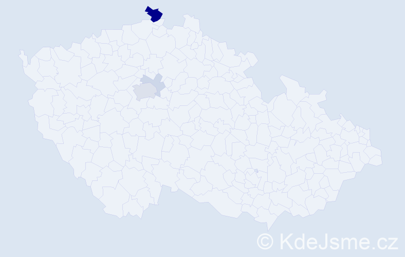 Příjmení: 'Weisgerberová', počet výskytů 12 v celé ČR