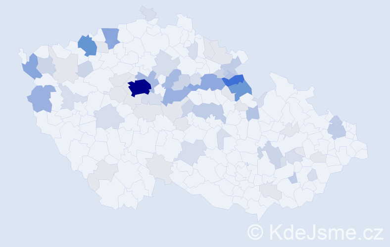 Příjmení: 'Bašková', počet výskytů 241 v celé ČR