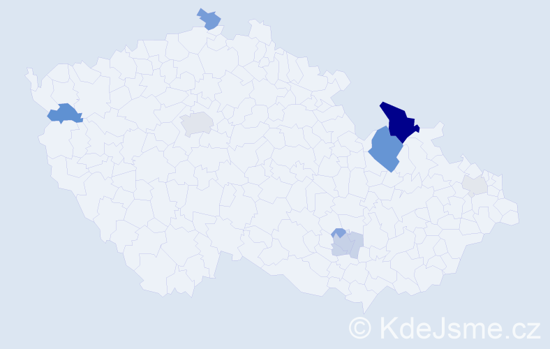 Příjmení: 'Charalambidis', počet výskytů 28 v celé ČR