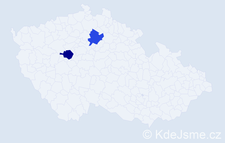 Příjmení: '"Doan Quoc"', počet výskytů 2 v celé ČR