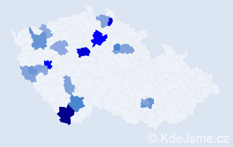 Příjmení: 'Solfronk', počet výskytů 66 v celé ČR