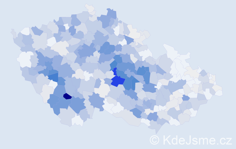 Příjmení: 'Čejková', počet výskytů 2230 v celé ČR