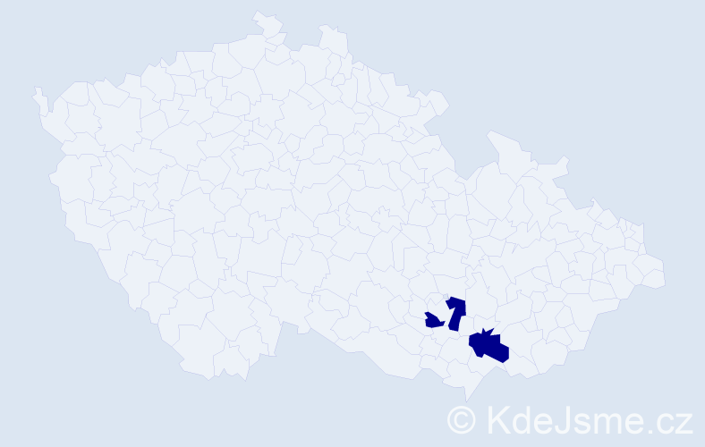 Příjmení: '"To Hoai"', počet výskytů 2 v celé ČR