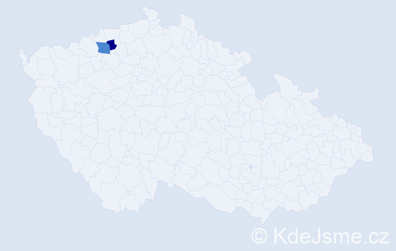 Příjmení: 'Marinčaková', počet výskytů 4 v celé ČR