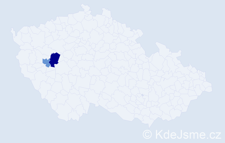 Příjmení: 'Karczewska', počet výskytů 2 v celé ČR