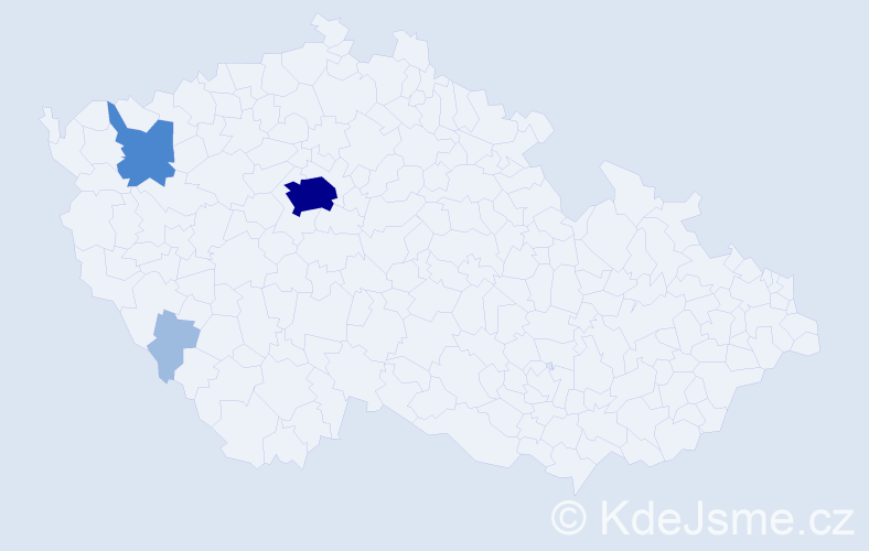 Příjmení: 'Agarkova', počet výskytů 7 v celé ČR