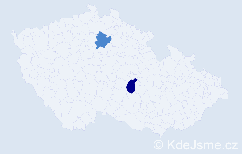 Příjmení: 'Sirsch', počet výskytů 4 v celé ČR