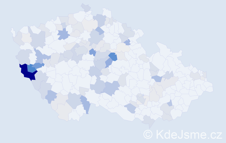 Příjmení: 'Forst', počet výskytů 381 v celé ČR