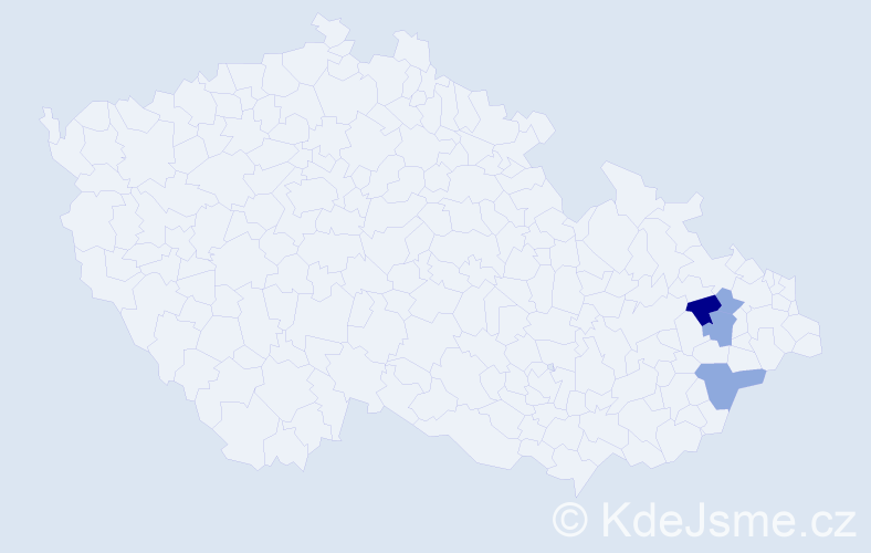 Příjmení: 'Gockert', počet výskytů 16 v celé ČR