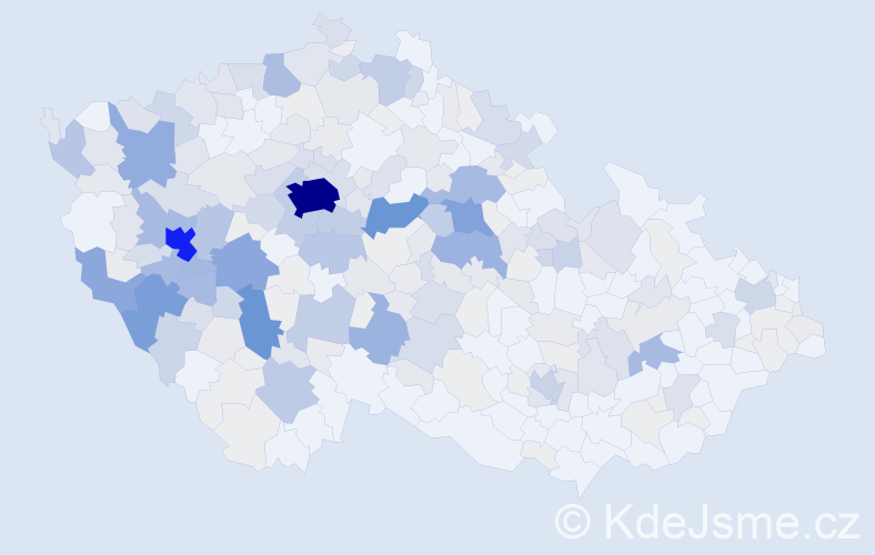 Příjmení: 'Skalová', počet výskytů 1191 v celé ČR
