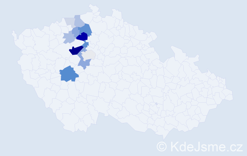 Příjmení: 'Barášek', počet výskytů 41 v celé ČR