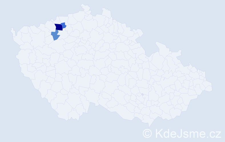 Příjmení: 'Skopař', počet výskytů 8 v celé ČR