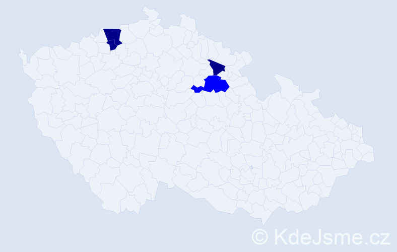 Příjmení: 'Matašová', počet výskytů 7 v celé ČR