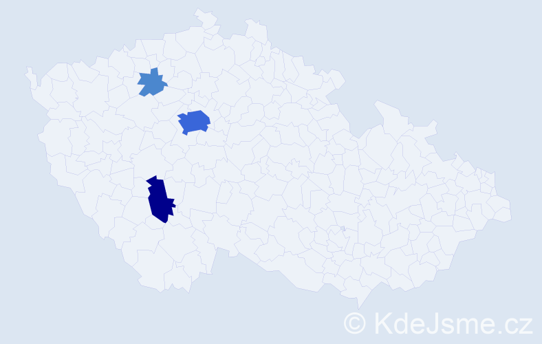 Příjmení: 'Krilová', počet výskytů 14 v celé ČR