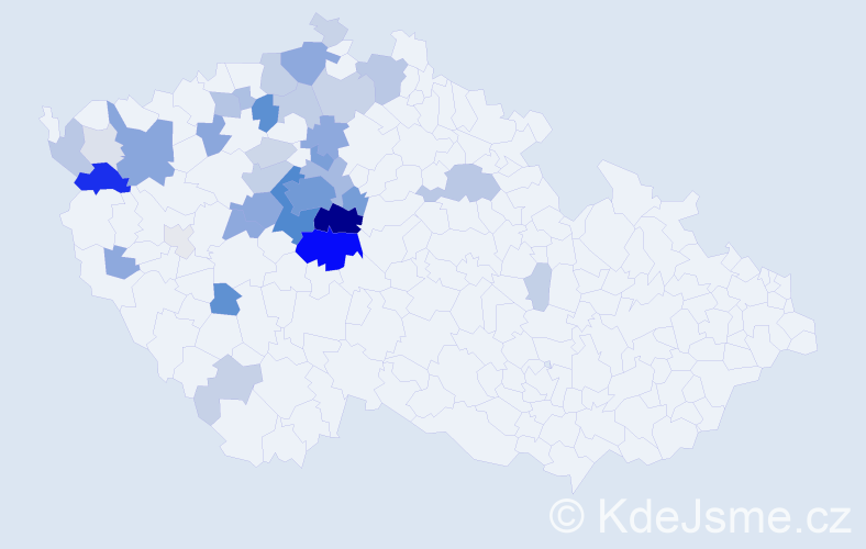 Příjmení: 'Skružná', počet výskytů 199 v celé ČR