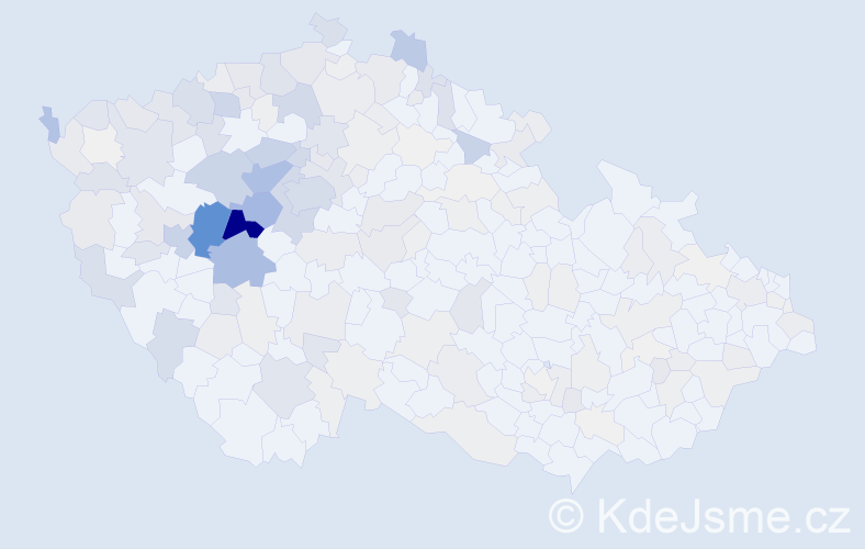 Příjmení: 'Humlová', počet výskytů 987 v celé ČR