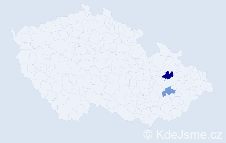 Příjmení: 'Haeusler', počet výskytů 4 v celé ČR