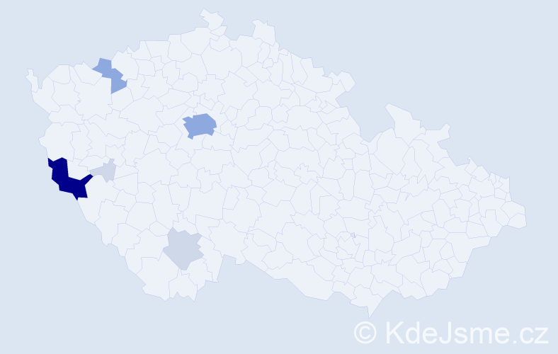 Příjmení: 'Malzer', počet výskytů 23 v celé ČR