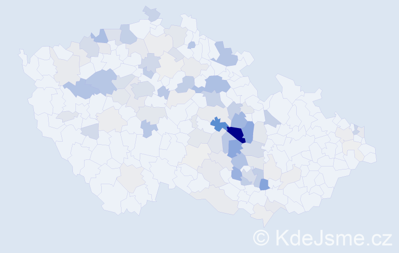 Příjmení: 'Makovský', počet výskytů 342 v celé ČR