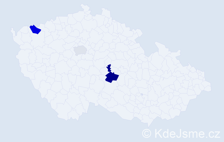 Příjmení: 'Kintšnerová', počet výskytů 4 v celé ČR