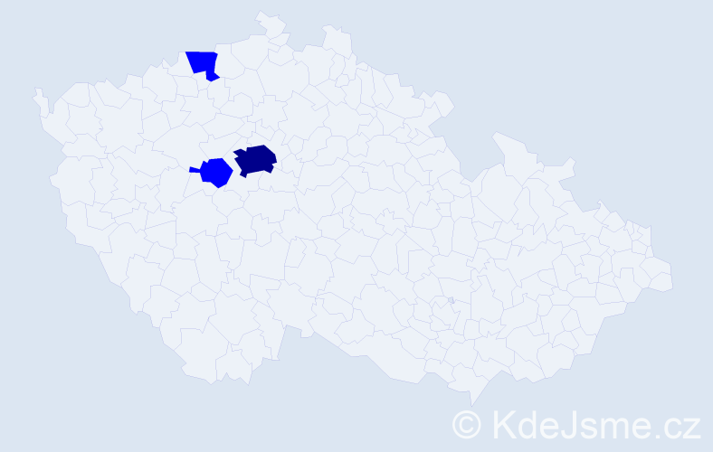 Příjmení: 'Molčanyiová', počet výskytů 4 v celé ČR