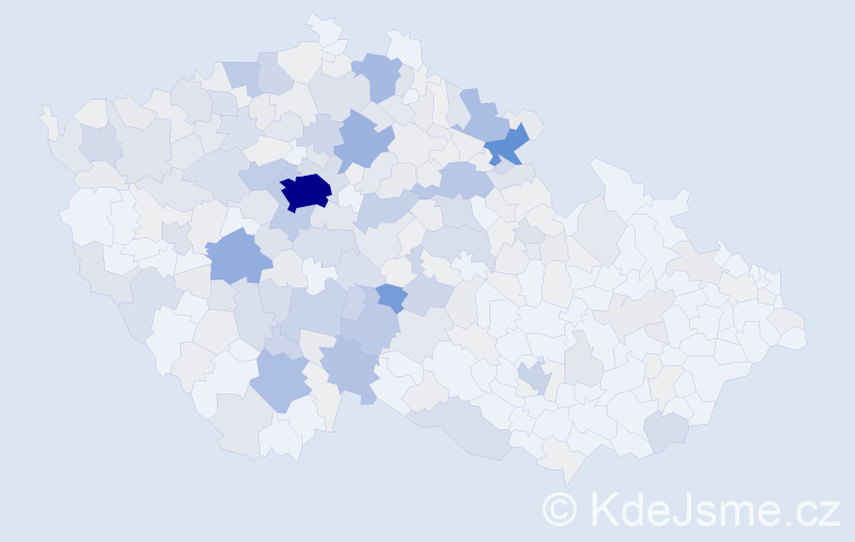Příjmení: 'Maršík', počet výskytů 1098 v celé ČR