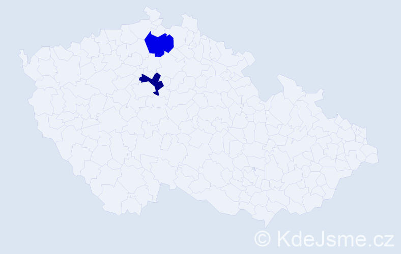 Příjmení: 'Gondolová', počet výskytů 11 v celé ČR
