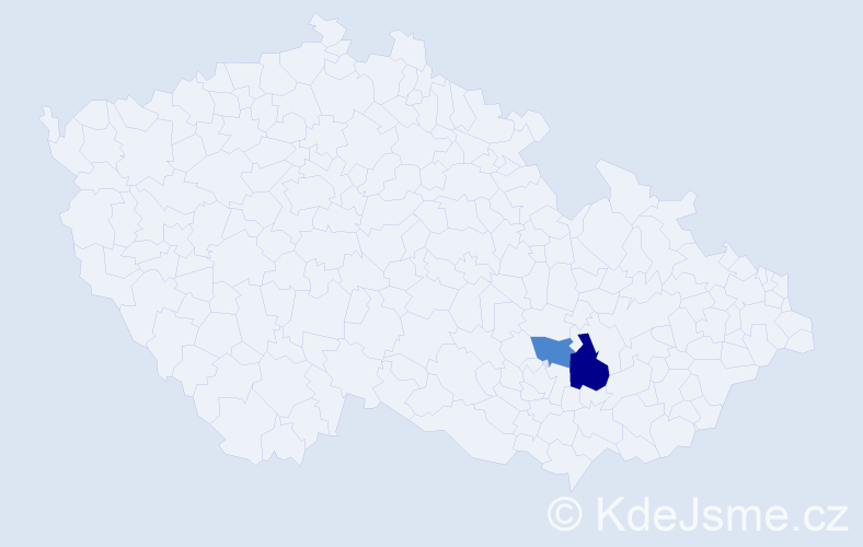 Příjmení: 'Ratusneac', počet výskytů 4 v celé ČR
