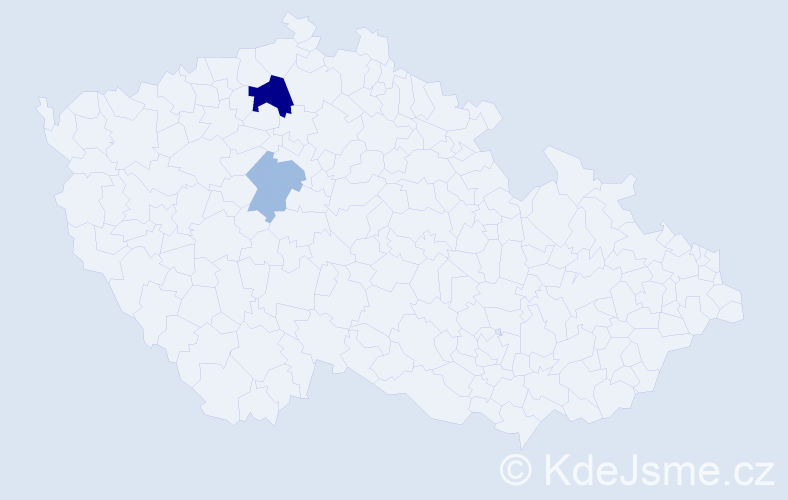 Příjmení: 'Machcinik', počet výskytů 6 v celé ČR