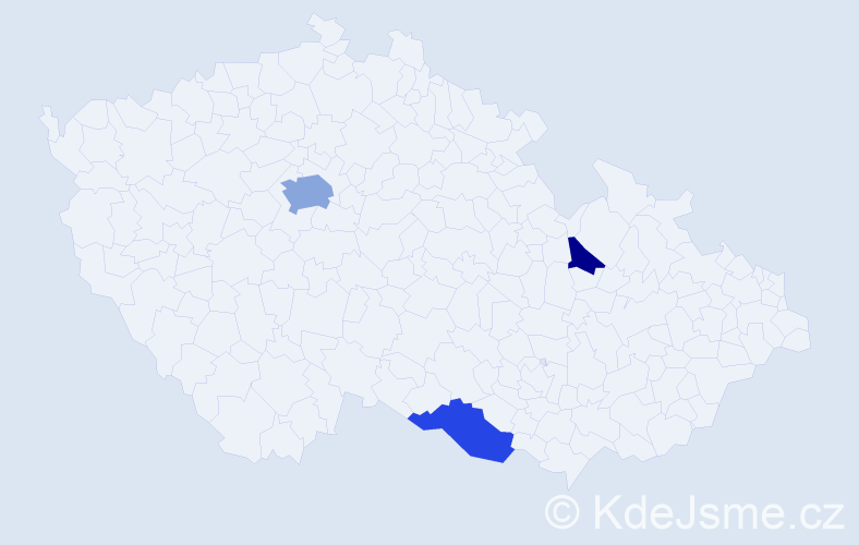 Příjmení: 'Chowdhury', počet výskytů 14 v celé ČR