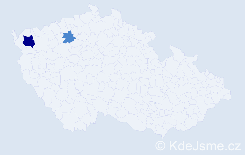Příjmení: 'Fickert', počet výskytů 7 v celé ČR