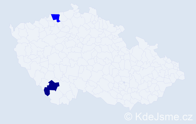 Příjmení: 'Chrapan', počet výskytů 7 v celé ČR
