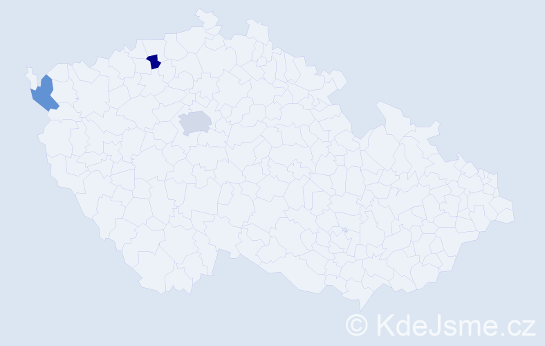 Příjmení: 'Raffler', počet výskytů 4 v celé ČR