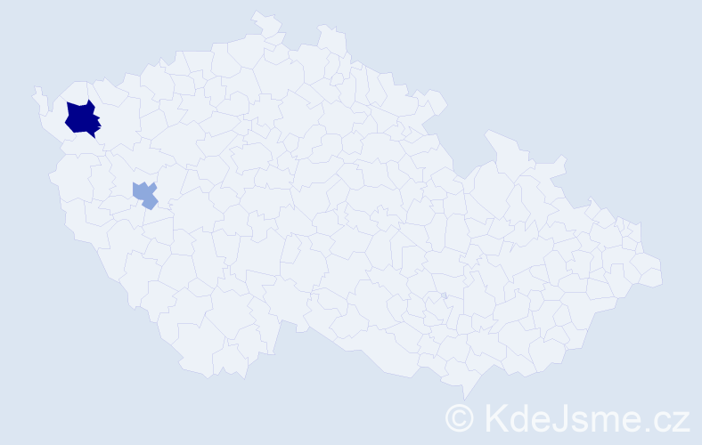 Příjmení: 'Filkoházyová', počet výskytů 7 v celé ČR